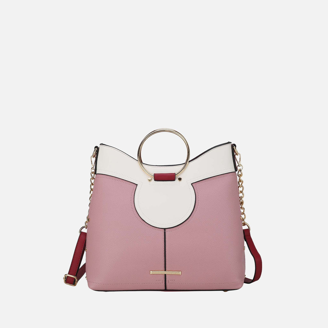 Wine MKF Collection By Mia K Kylie Shoulder Bag