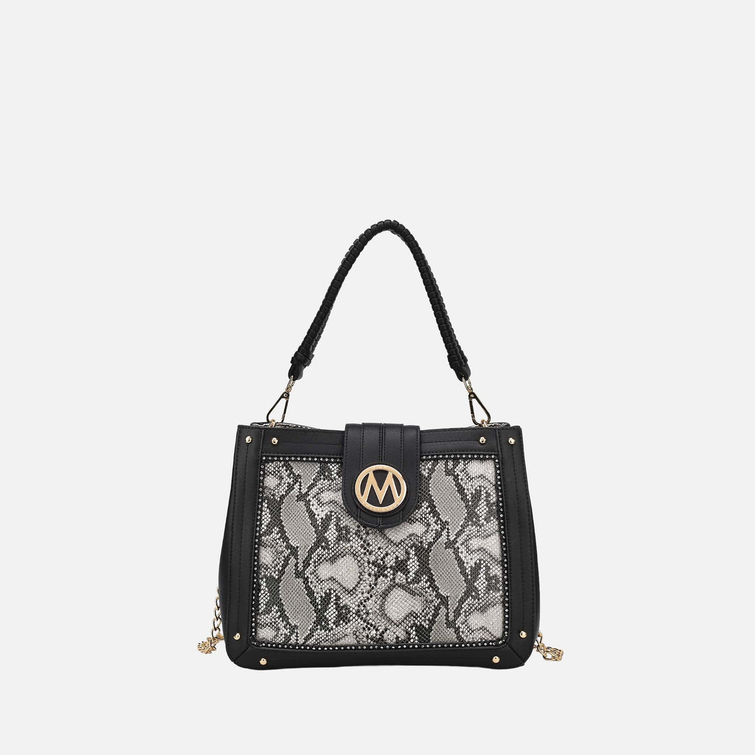 Snake Turquoise MKF Collection By Mia K Kamala Shoulder Bag