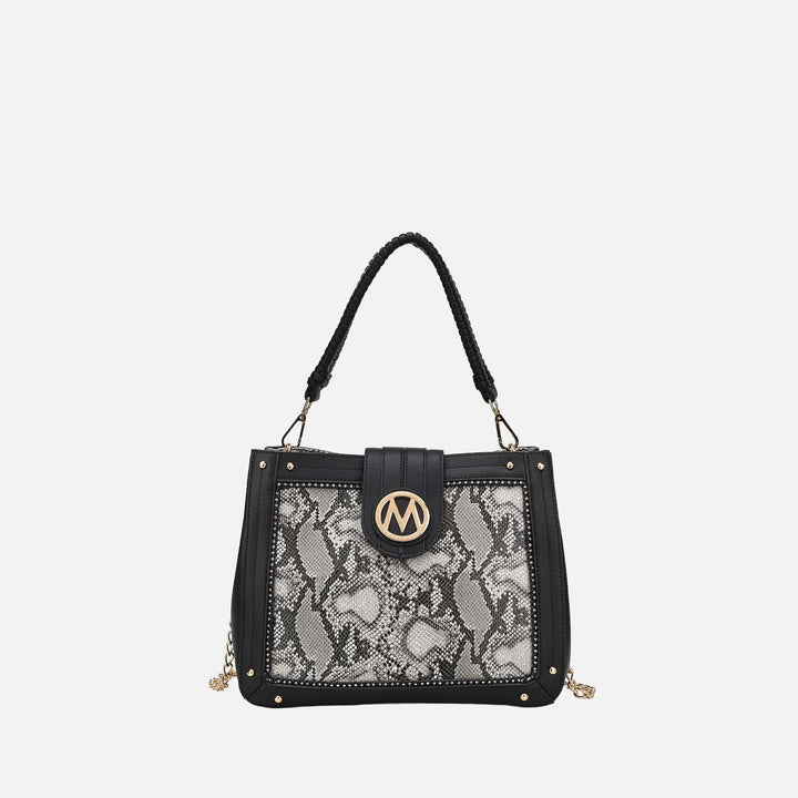 Snake Turquoise MKF Collection By Mia K Kamala Shoulder Bag