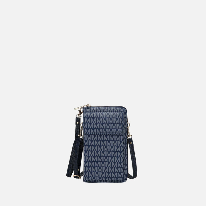 Navy MKF Collection By Mia K Mala Phone Crossbody Bag