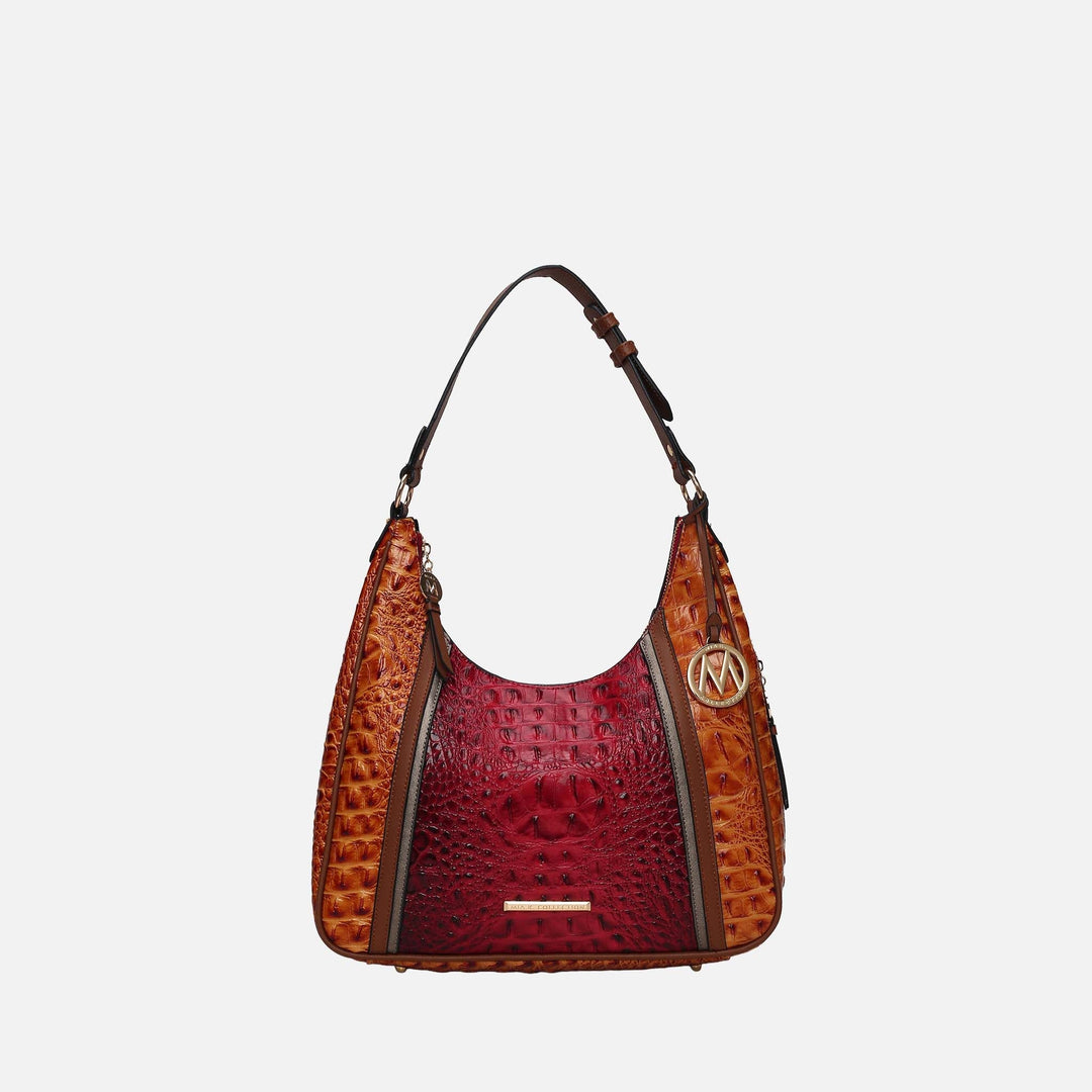 MKF Collection By Mia K Becket Embossed Shoulder Bag