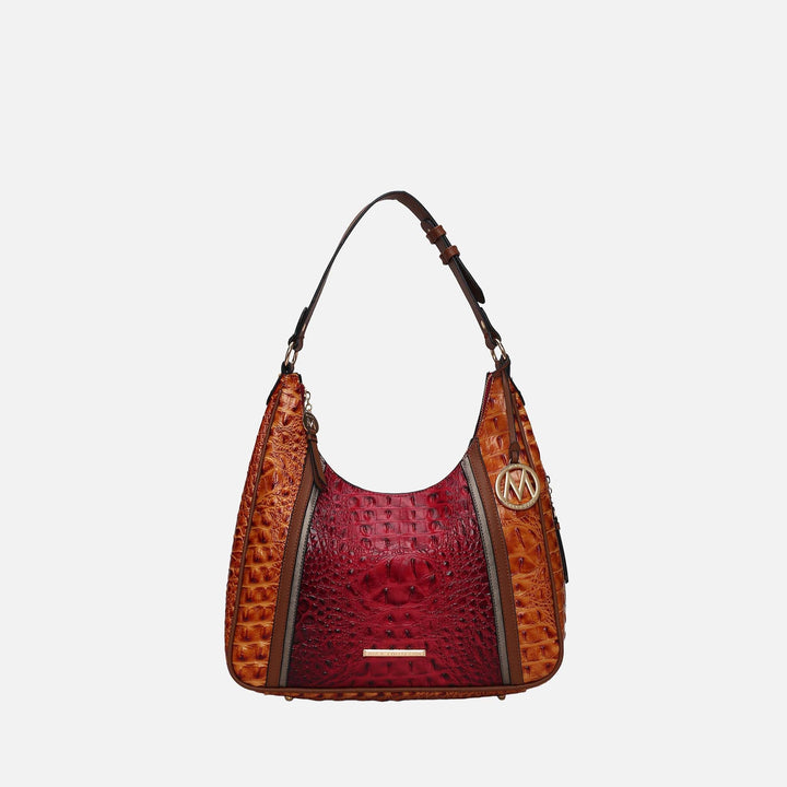 MKF Collection By Mia K Becket Embossed Shoulder Bag