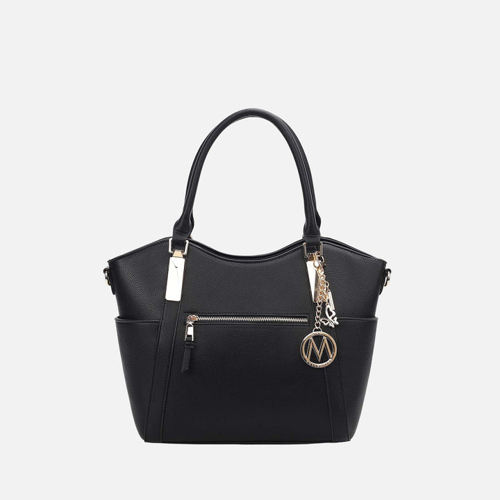 Gray MKF Collection By Mia K Janise Tote Bag