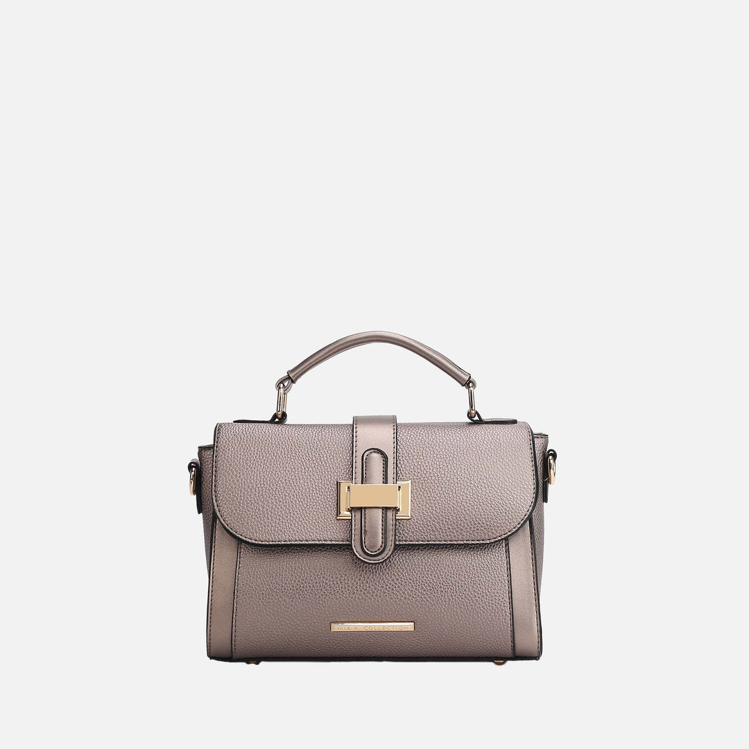Charcoal Grey MKF Collection By Mia K Willa Shoulder Bag