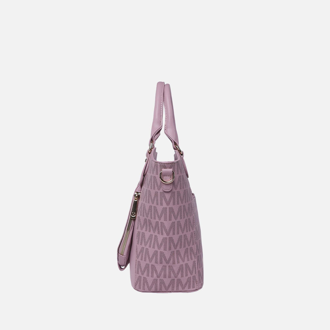 Burgundy MKF Collection By Mia K Talula Shoulder Bag