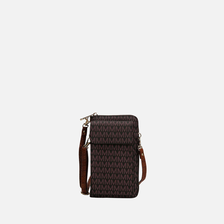 Tan MKF Collection By Mia K Mala Phone Crossbody Bag