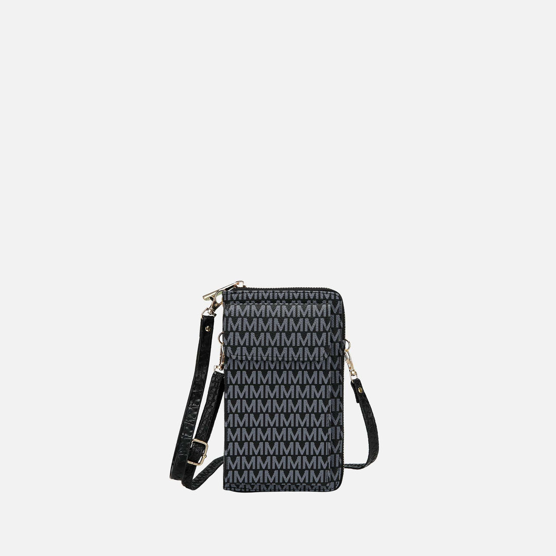 White MKF Collection By Mia K Mala Phone Crossbody Bag