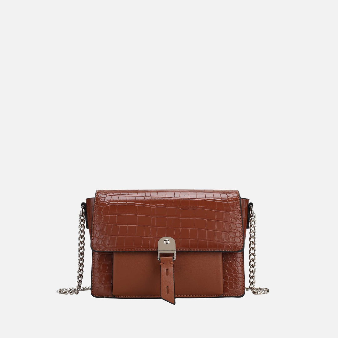 Taupe MKF Collection By Mia K Hope Shoulder Bag