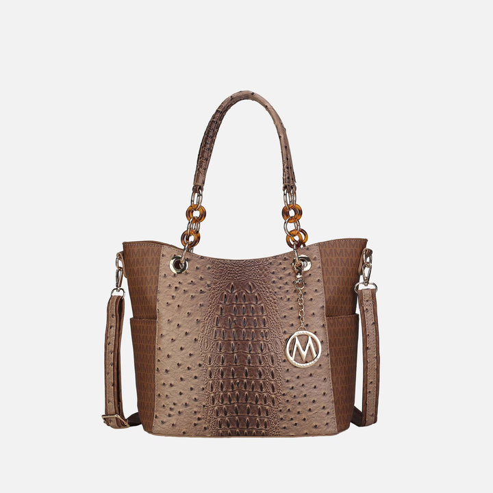 MKF Collection By Mia K Miriam Signature Tote Bag