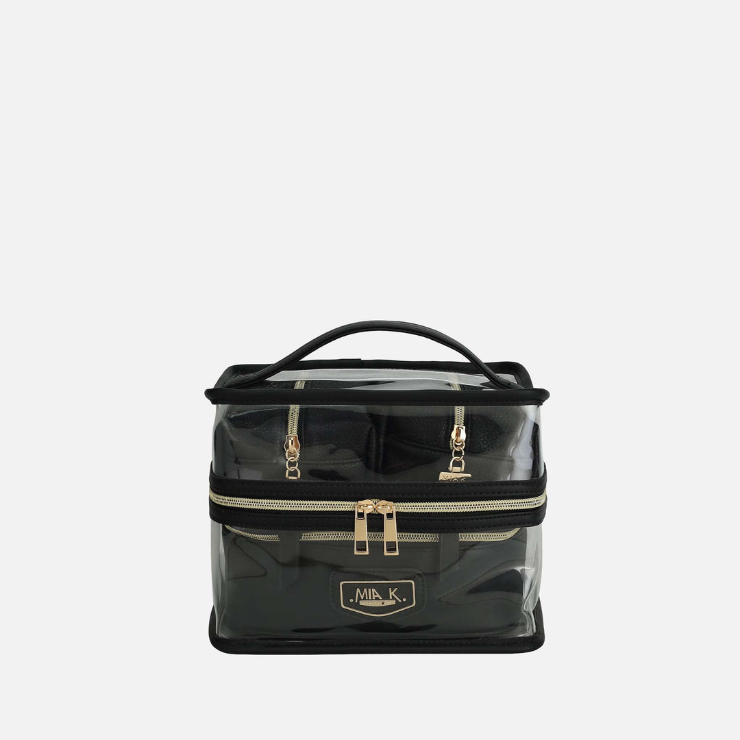 MKF Collection By Mia K Emma Cosmetic Case And Set