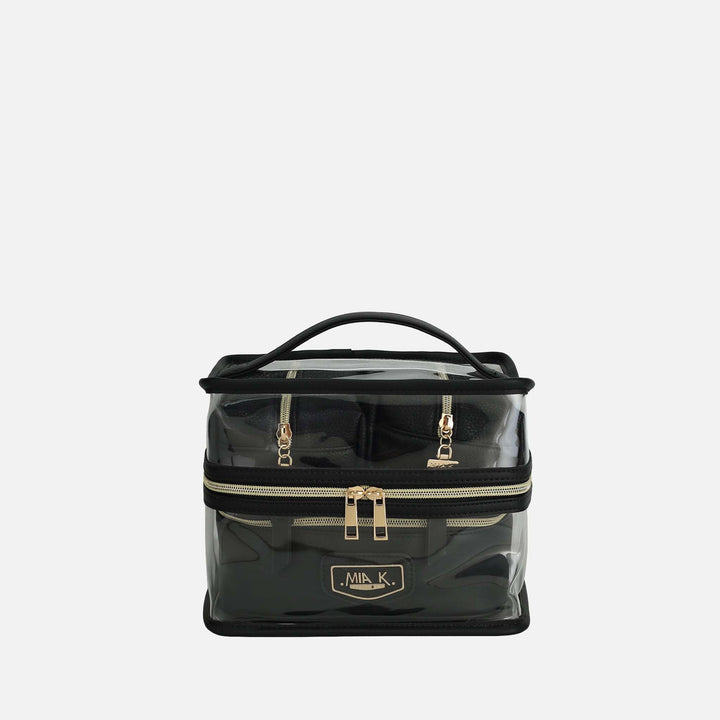 MKF Collection By Mia K Emma Cosmetic Case And Set