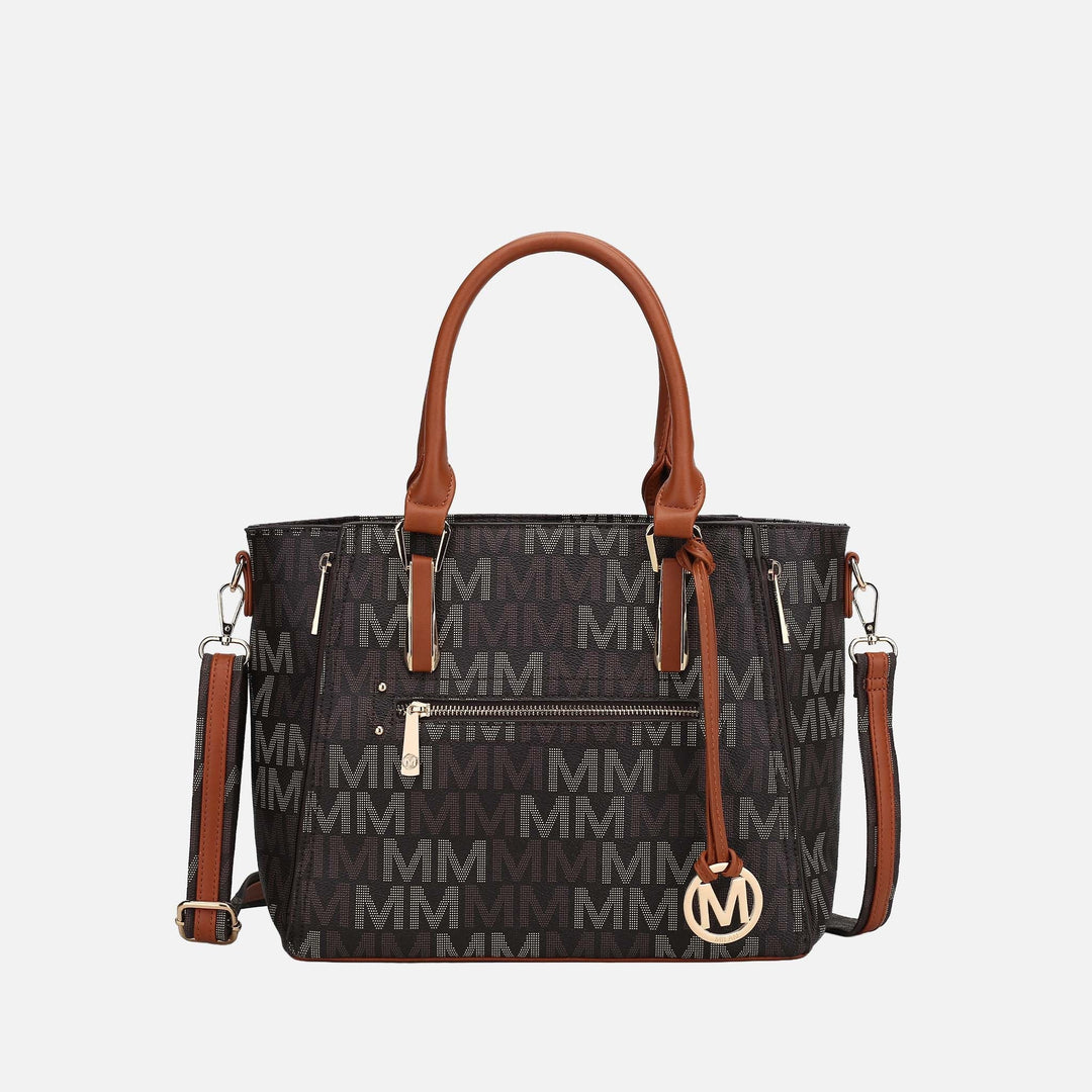 MKF Collection By Mia K Siena Signature Tote Bag