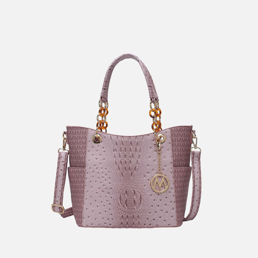 MKF Collection By Mia K Miriam Signature Tote Bag