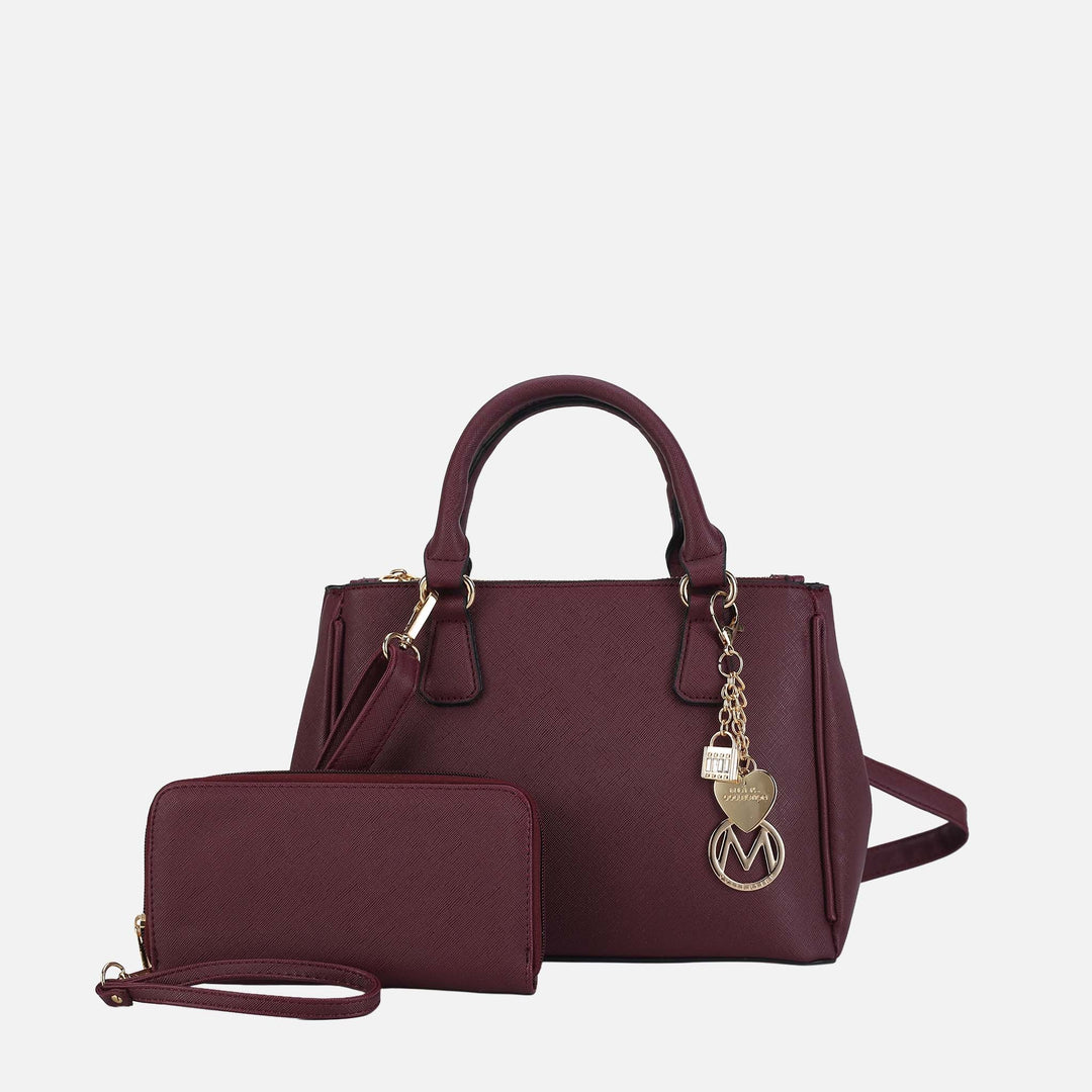 MKF Collection By Mia K Ruth Shoulder Bag And Set
