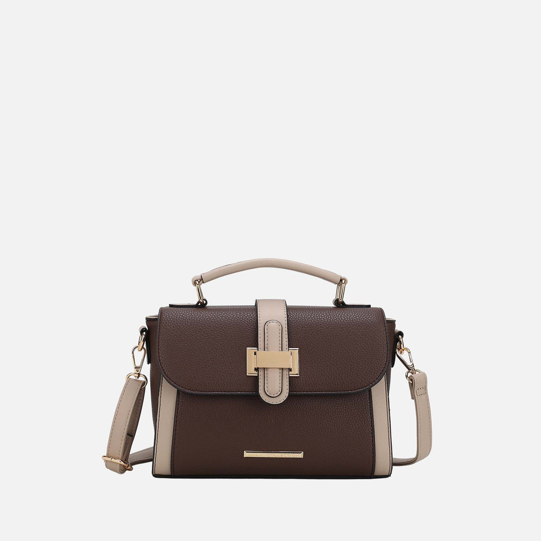 Black Pewter MKF Collection By Mia K Willa Shoulder Bag