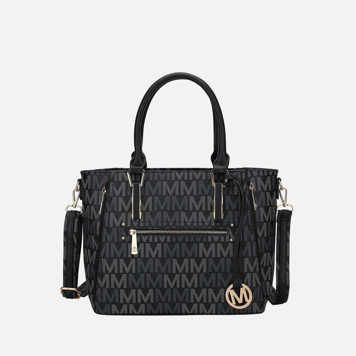 Camel MKF Collection By Mia K Siena Signature Tote Bag