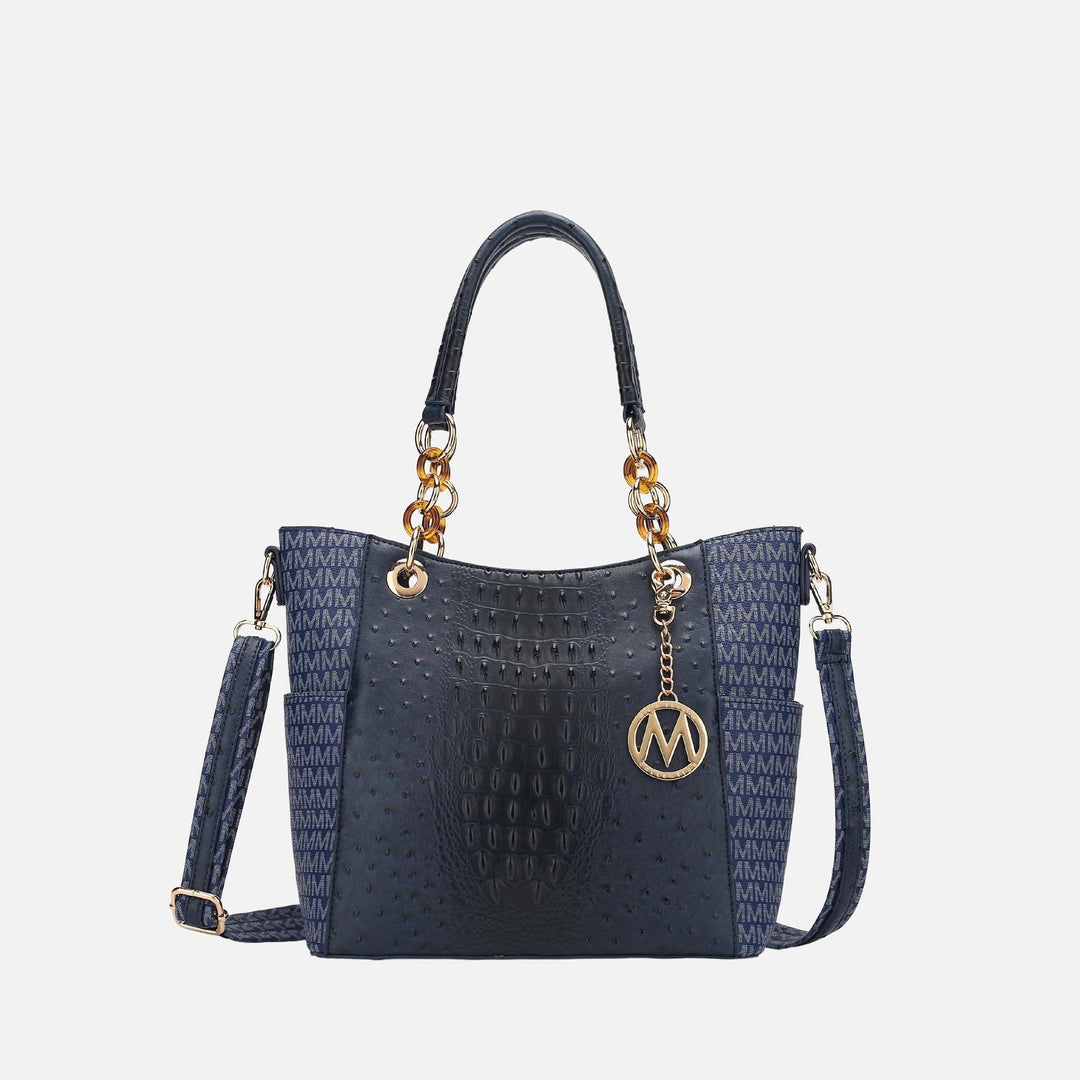 Wine MKF Collection By Mia K Miriam Signature Tote Bag