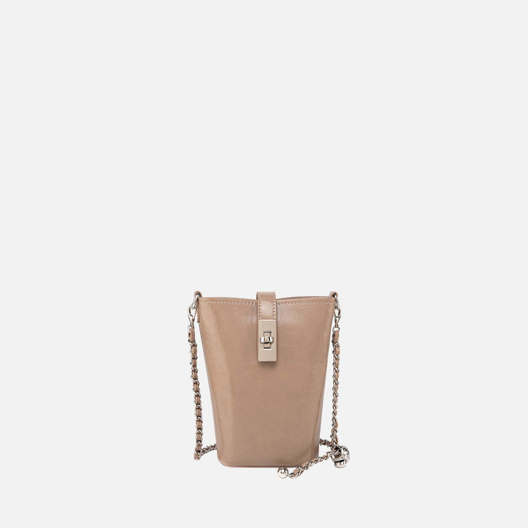 Red MKF Collection By Mia K Evelina Mini Bucket Bag