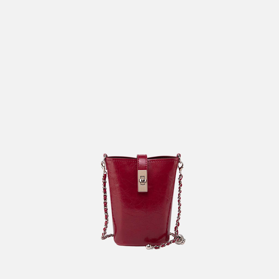 Taupe MKF Collection By Mia K Evelina Mini Bucket Bag