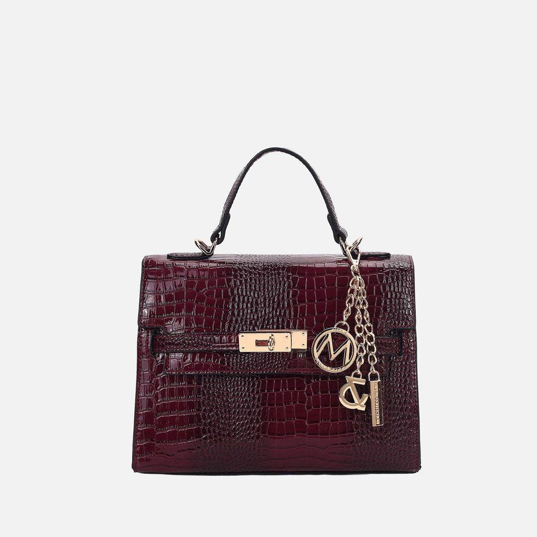 Charcoal Grey MKF Collection By Mia K Naomi Shoulder Bag