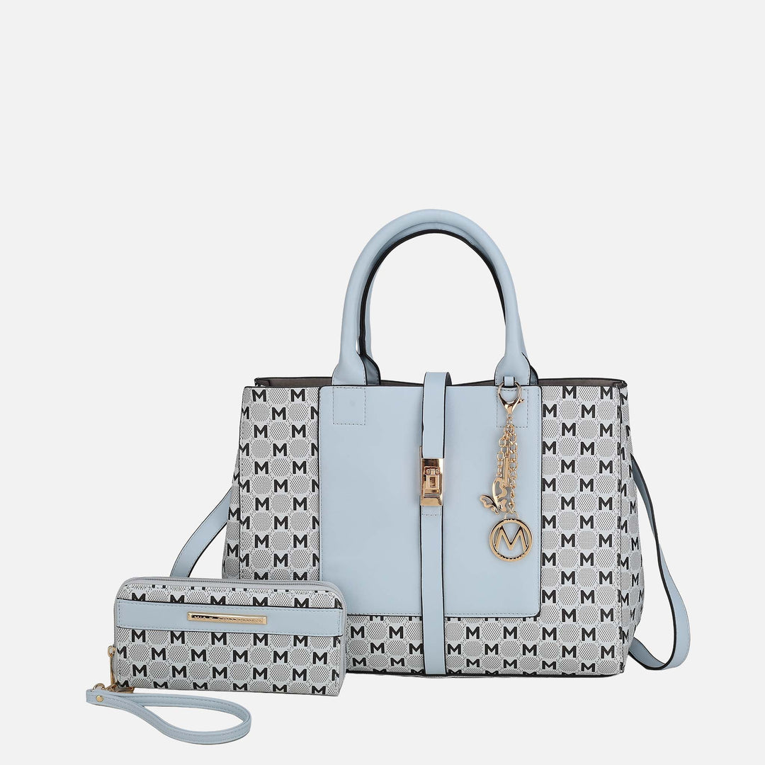 Mustard MKF Collection By Mia K Yuliana Iii Shoulder Bag And Wallet Set