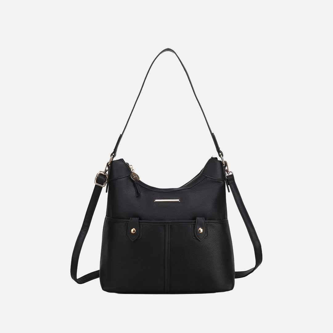 Midnight Blue MKF Collection By Mia K Harper Shoulder Bag