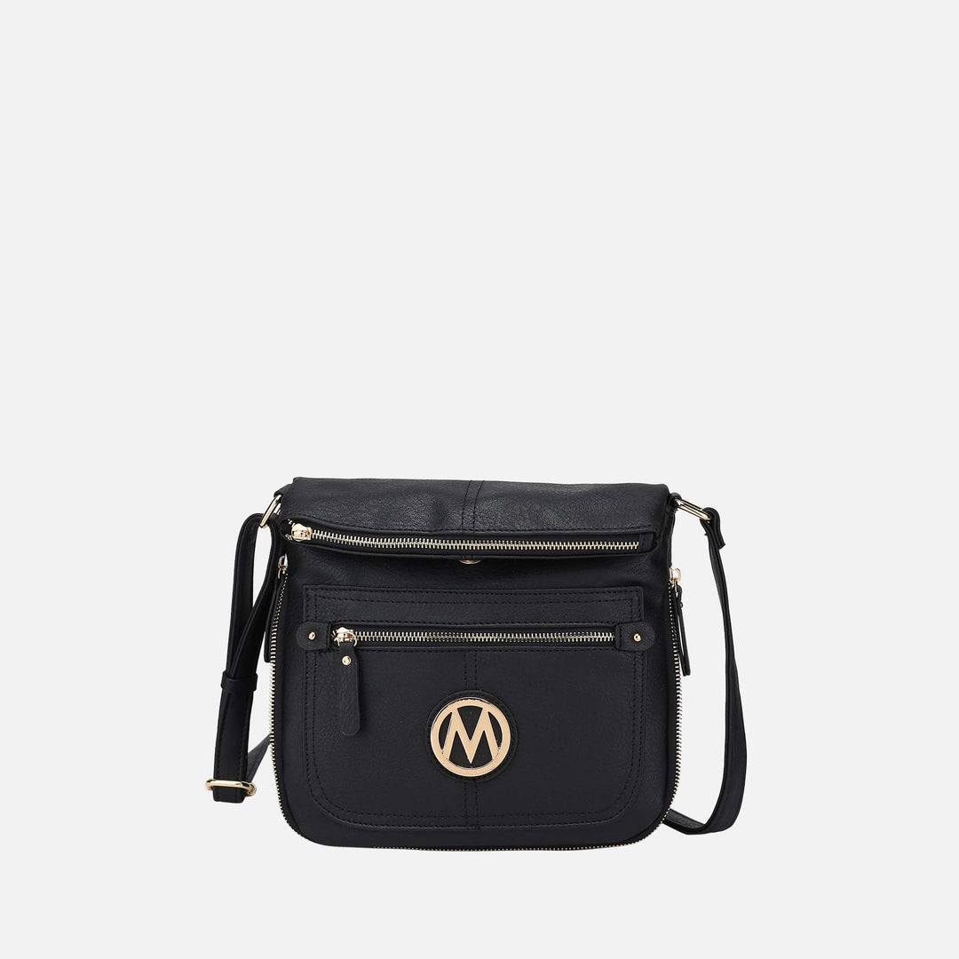 Khaki MKF Collection By Mia K Luciana Crossbody Bag