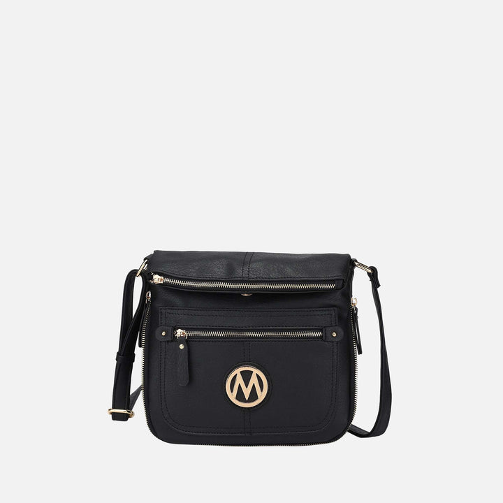 Khaki MKF Collection By Mia K Luciana Crossbody Bag