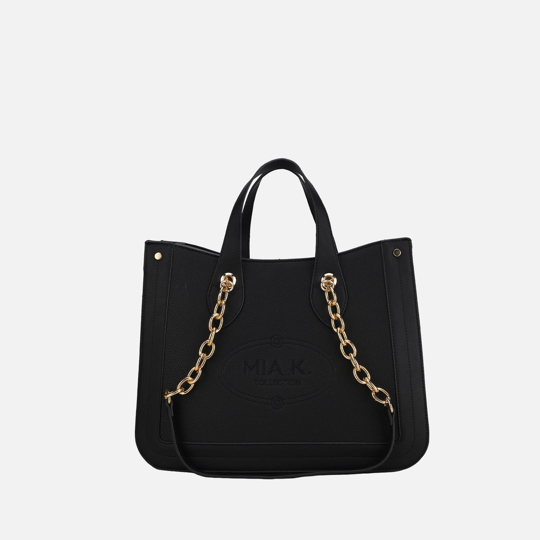 Pewter MKF Collection By Mia K Stella Tote Bag