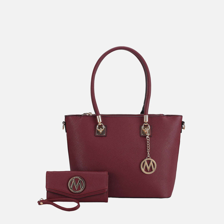 MKF Collection By Mia K Vanessa Tote And Set
