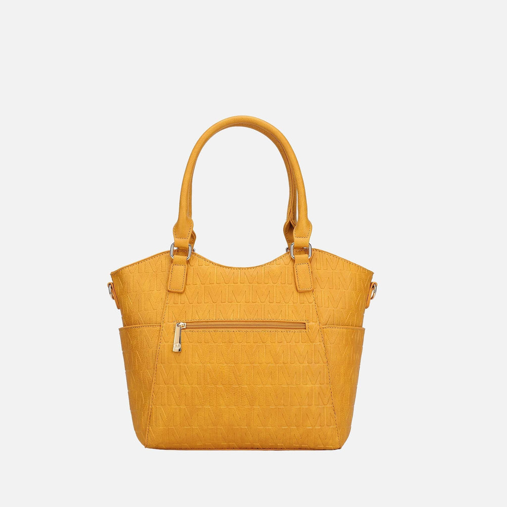 Black MKF Collection By Mia K Lucy Signature Tote Bag