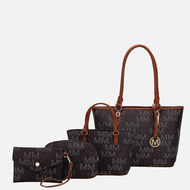 MKF Collection By Mia K Alexy Signature Tote Bag And Set