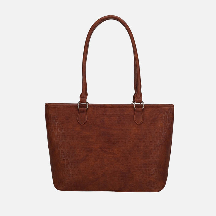 Charcoal Grey MKF Collection By Mia K Edelyn Signature Tote Bag And Set