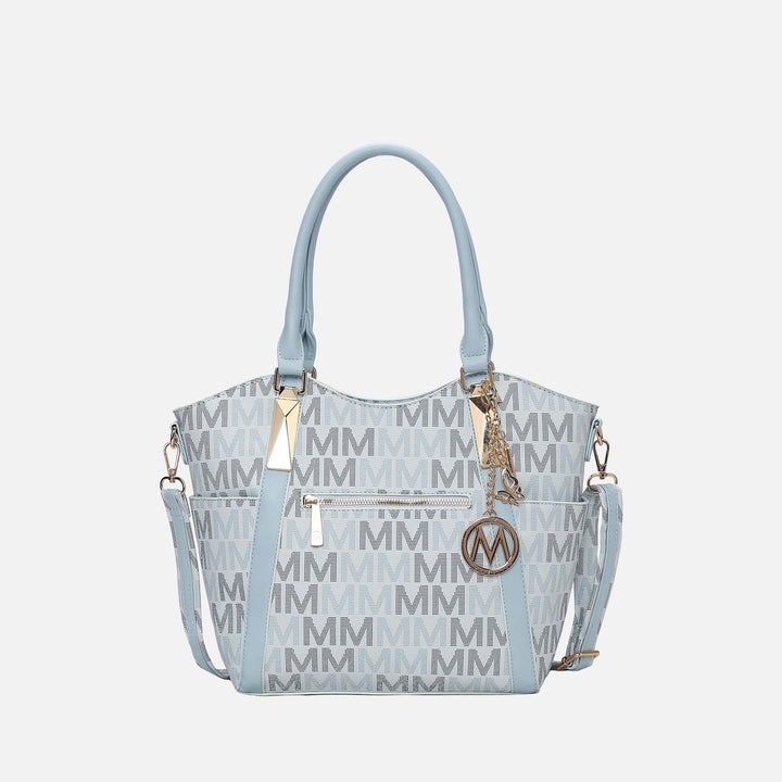Denim Blue MKF Collection By Mia K Jeneece Signature Tote Bag