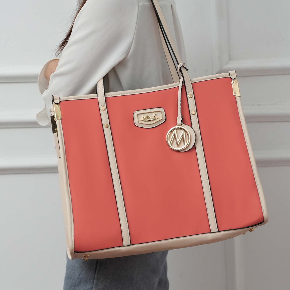Black MKF Collection By Mia K Kindred Oversize Tote