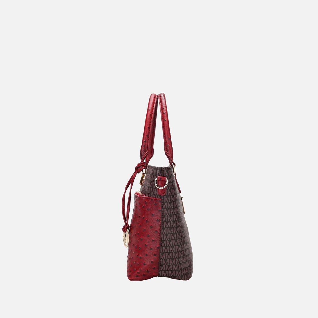 Tan MKF Collection By Mia K Grace Signature Tote Bag