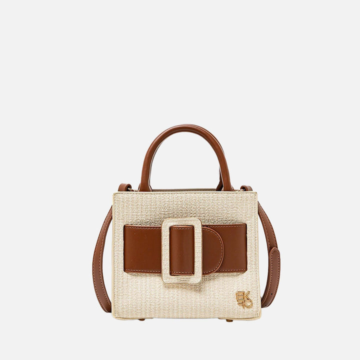 White MKF Collection By Mia K Tilly Mini Tote Handbag