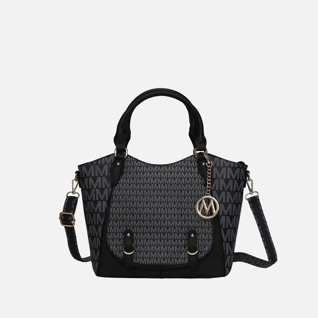 White MKF Collection By Mia K Talula Shoulder Bag