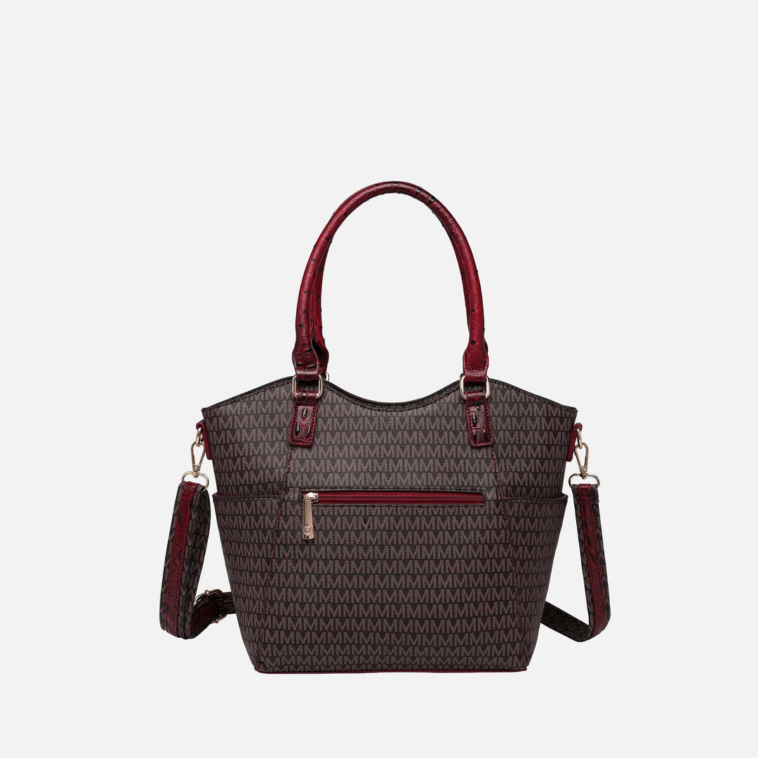 Black MKF Collection By Mia K Kristal Signature Tote Bag