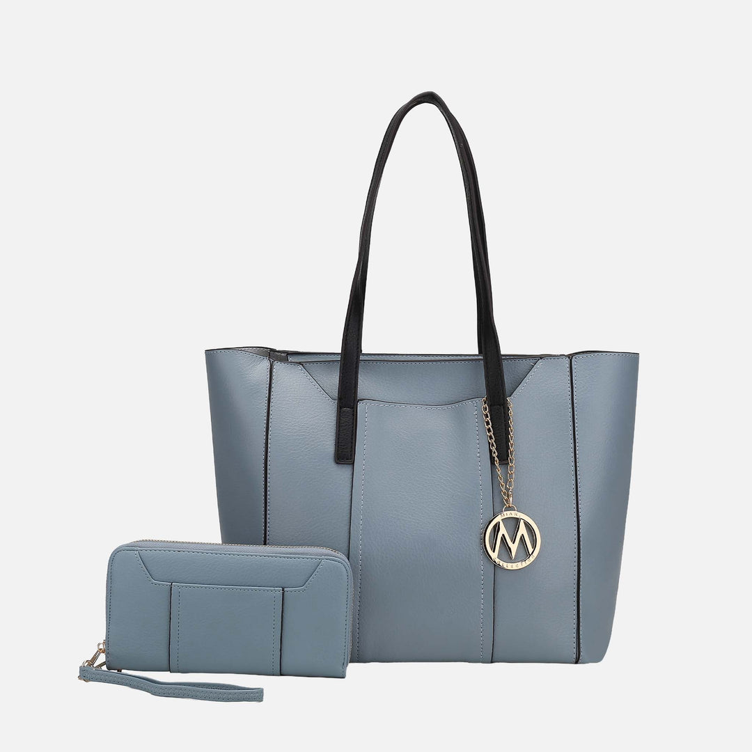 Dusty Pink MKF Collection By Mia K Dinah Tote Bag And Set