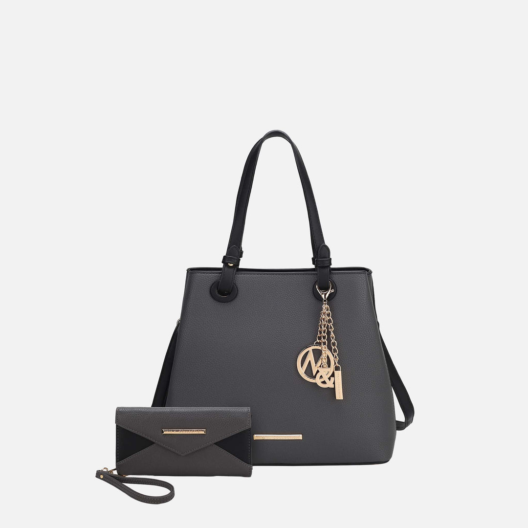 Wine MKF Collection By Mia K Kearny Hobo Bag And Set
