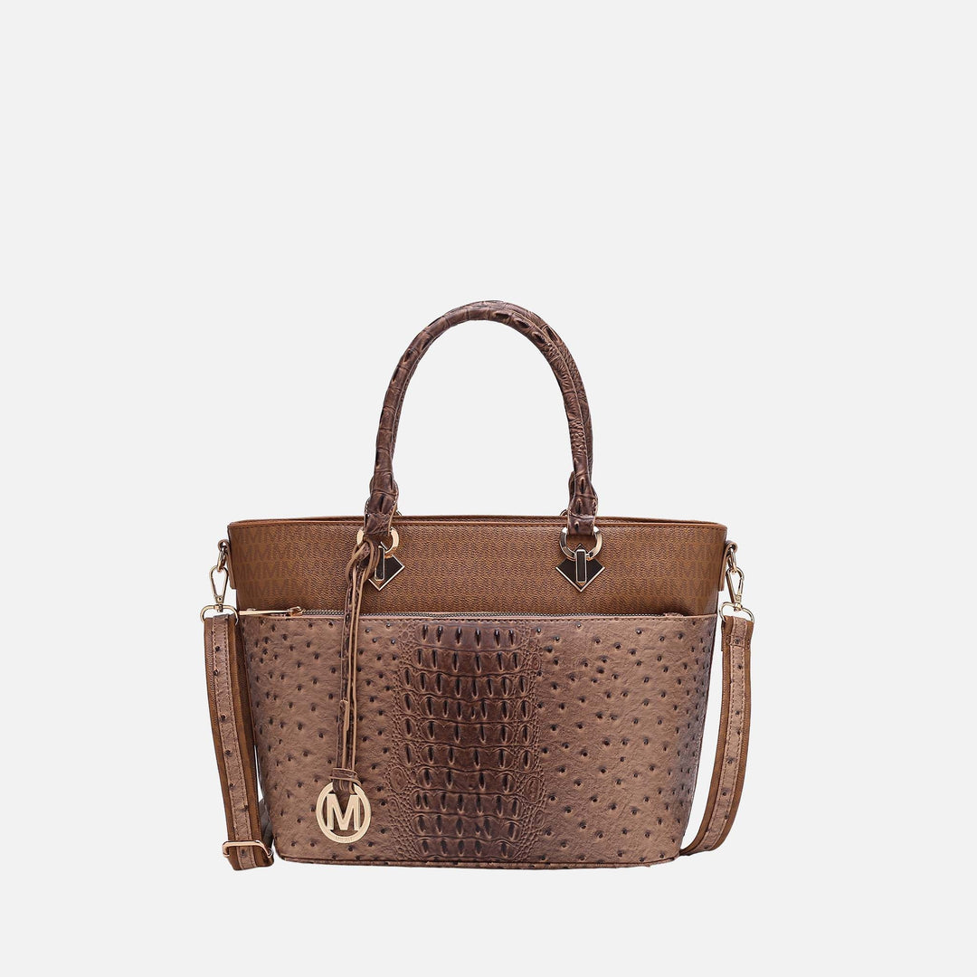 Red MKF Collection By Mia K Grace Signature Tote Bag
