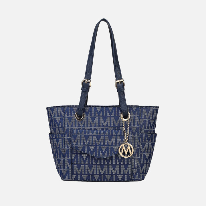 Red MKF Collection By Mia K Griselda Signature Tote Bag