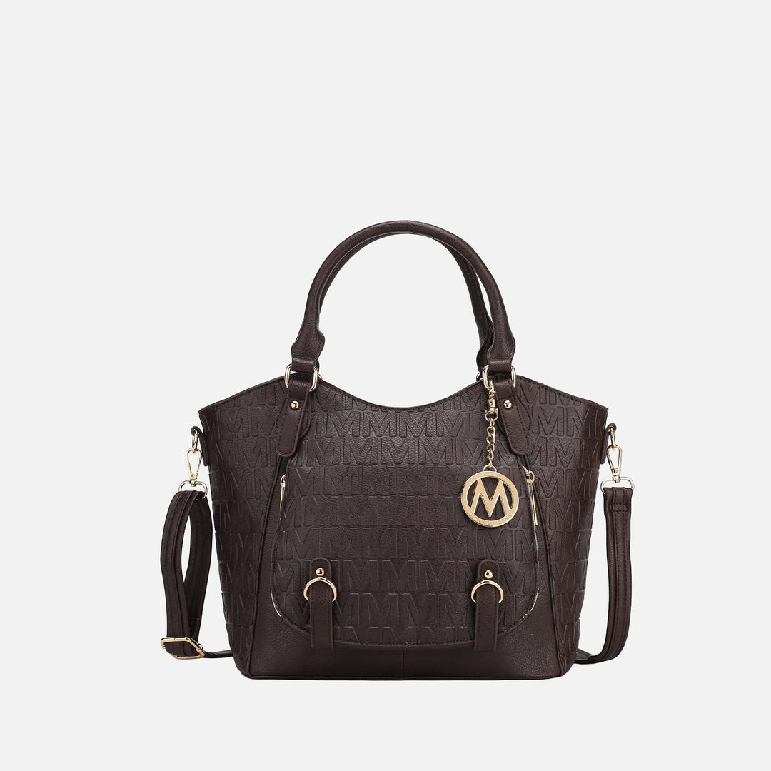 Beige MKF Collection By Mia K Melissa Signature Tote