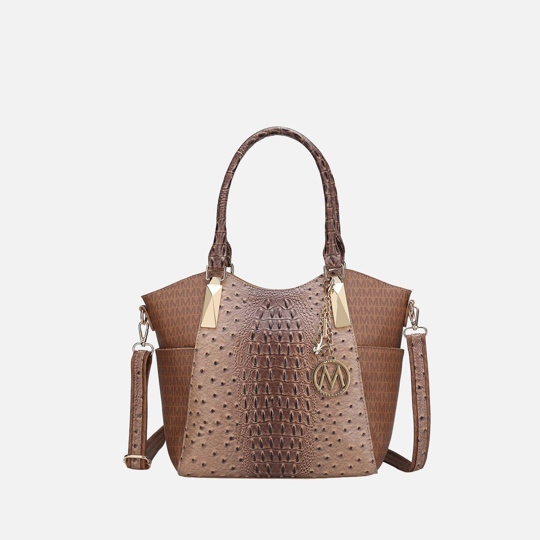 MKF Collection By Mia K Kristal Signature Tote Bag