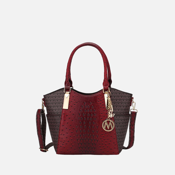 MKF Collection By Mia K Kristal Signature Tote Bag