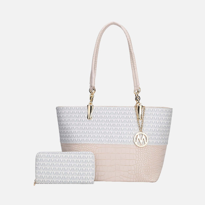MKF Collection By Mia K Sasha Signature Tote Bag