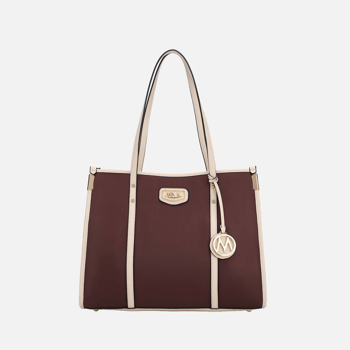 Mauve MKF Collection By Mia K Kindred Oversize Tote
