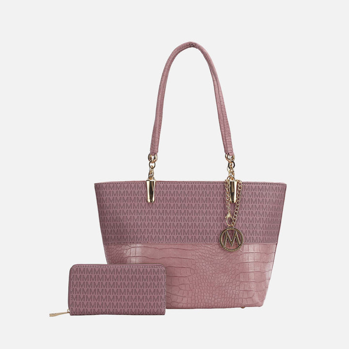 MKF Collection By Mia K Sasha Signature Tote Bag