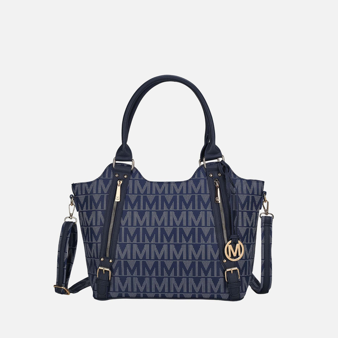 Fuchsia MKF Collection By Mia K Thania Signature Tote Bag